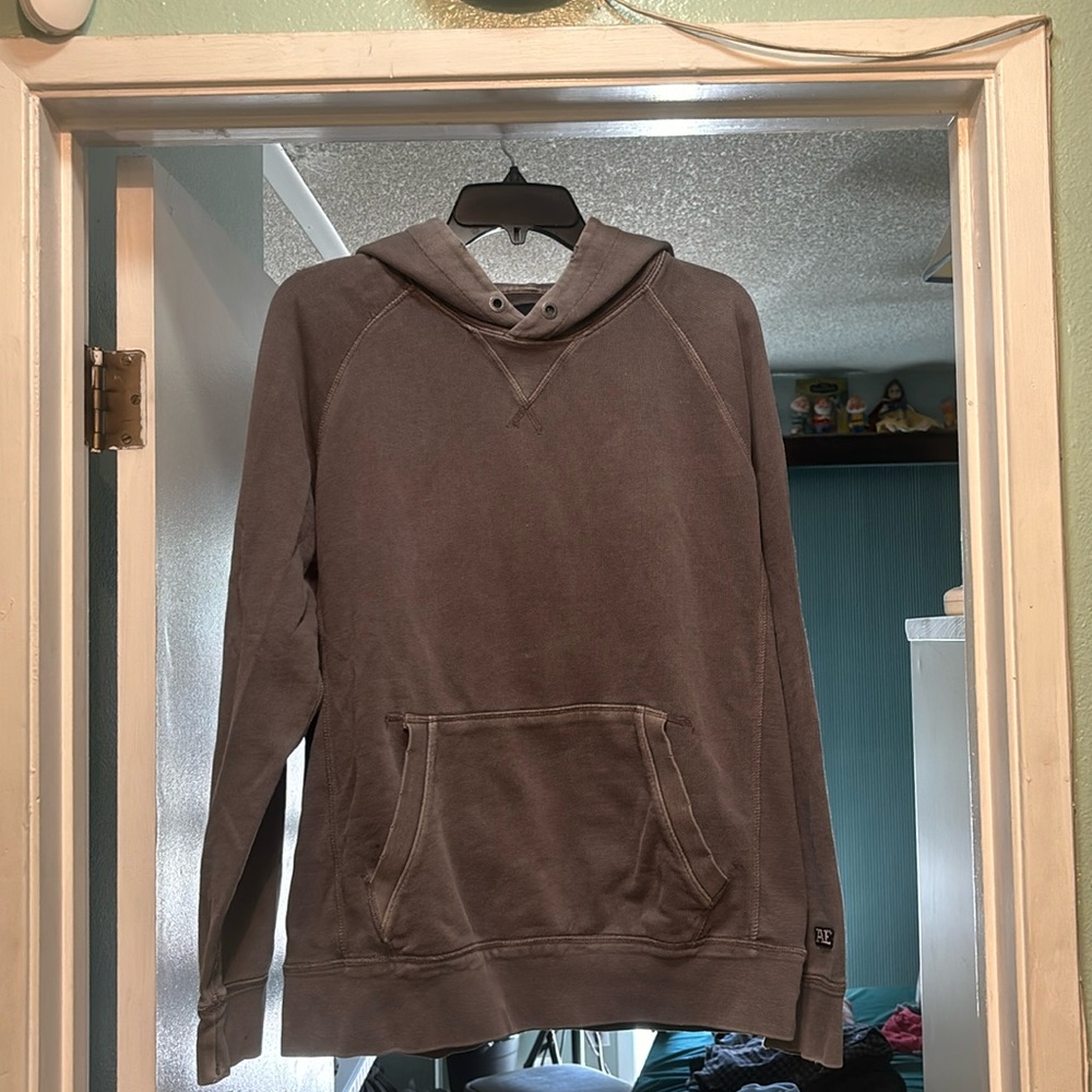 American Eagle Gray (heavy material hoodie)